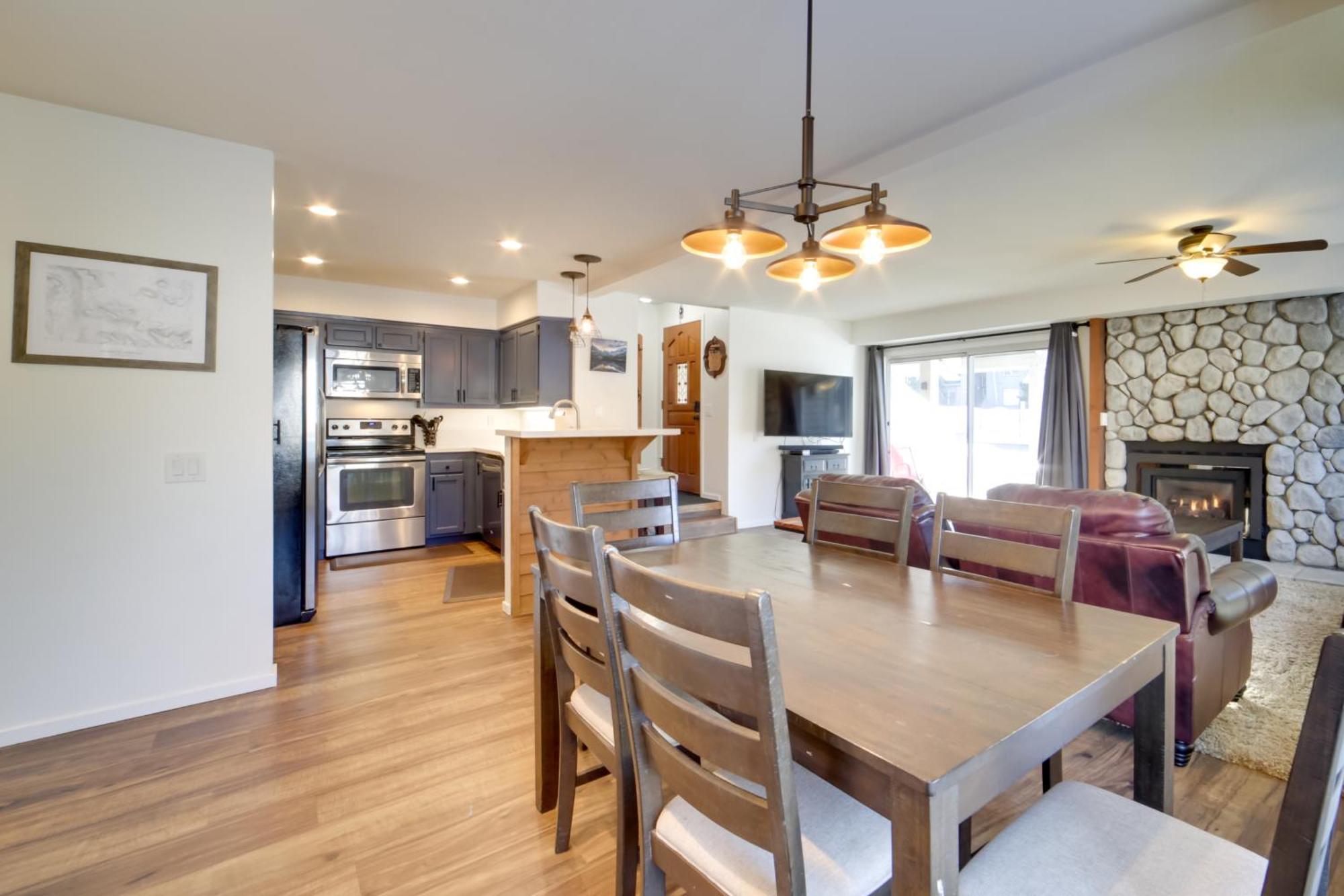 Snowcreek Resort Condo With Deck At Mammoth Mountain Mammoth Lakes Eksteriør bilde