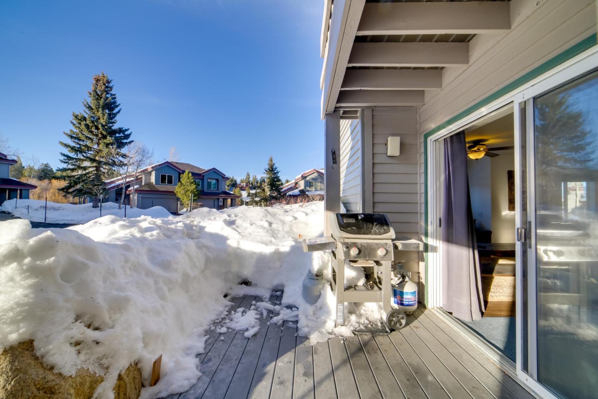 Snowcreek Resort Condo With Deck At Mammoth Mountain Mammoth Lakes Eksteriør bilde