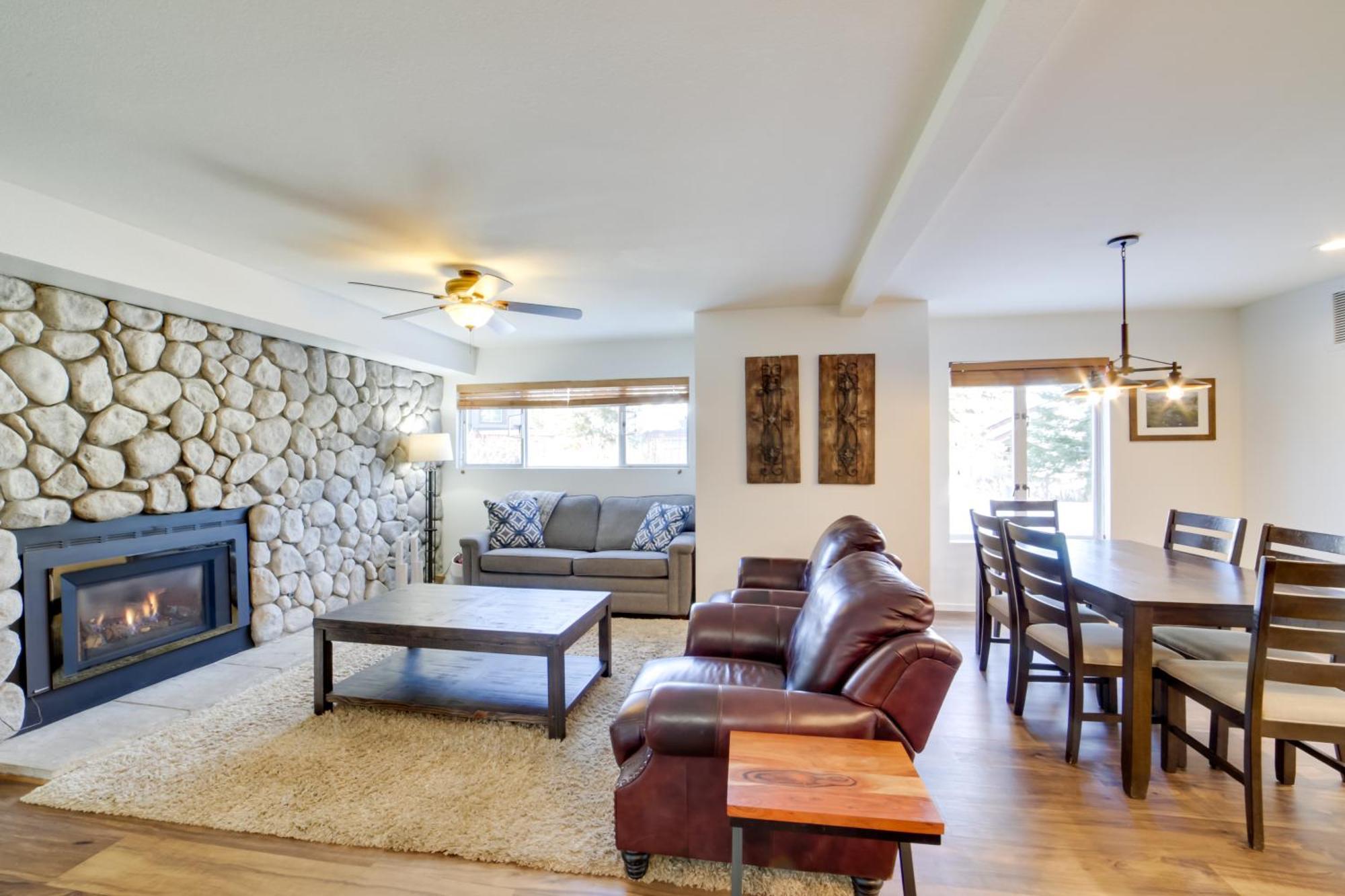 Snowcreek Resort Condo With Deck At Mammoth Mountain Mammoth Lakes Eksteriør bilde