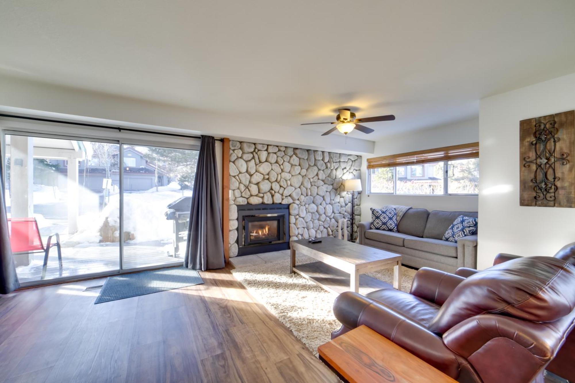 Snowcreek Resort Condo With Deck At Mammoth Mountain Mammoth Lakes Eksteriør bilde